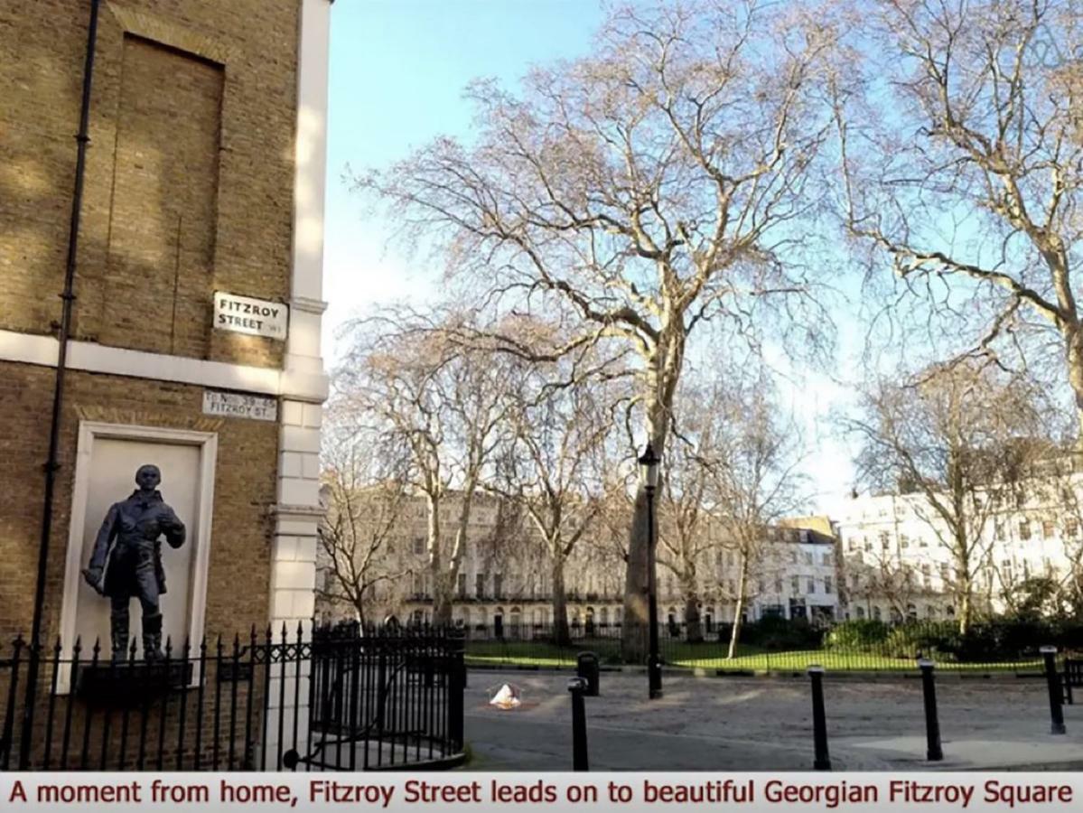 Elegant Fitzrovia Central London 2-Bed Nr Oxford Street Helpful Informative Host ภายนอก รูปภาพ