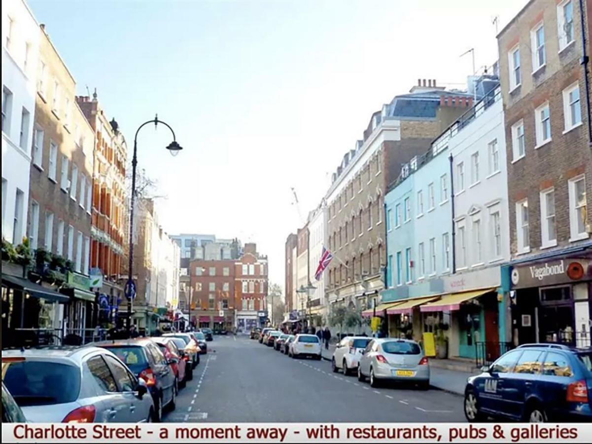Elegant Fitzrovia Central London 2-Bed Nr Oxford Street Helpful Informative Host ภายนอก รูปภาพ